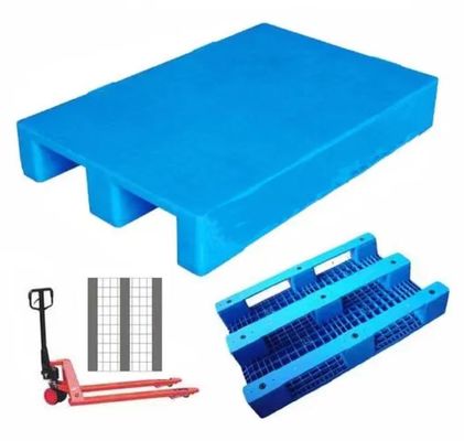Η φτηνή χονδρική Stackable πλαστική παλέτα 1500*1200cm ευρο- βαρέων καθηκόντων 3ton αντικαθιστά την ξύλινη παλέτα