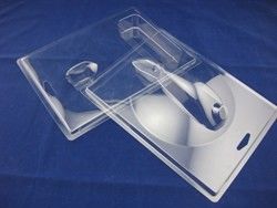 Βοηθητική πλαστική συσκευάζοντας κάρτα 0.12mm φουσκαλών κιβωτίων ηλεκτρονικής