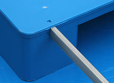Η φτηνή χονδρική Stackable πλαστική παλέτα 1500*1200cm ευρο- βαρέων καθηκόντων 3ton αντικαθιστά την ξύλινη παλέτα