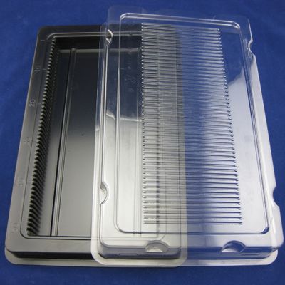 Βοηθητική πλαστική συσκευάζοντας κάρτα 0.12mm φουσκαλών κιβωτίων ηλεκτρονικής