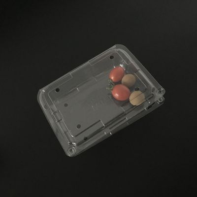 125g πλαστική αντίσταση αντίκτυπου κιβωτίων συσκευασίας Clamshell βακκινίων