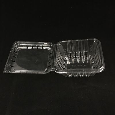 Πλαστικά συσκευάζοντας κιβώτια 500g φουσκαλών Eco φιλικά μίας χρήσης σαφή πλαστικά